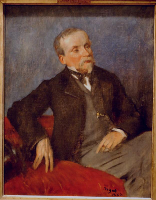 Edgar Degas Evariste de Valernes oil painting picture